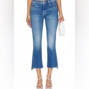 Mother denim the insider step crop jeans size 23